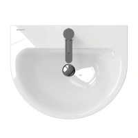 Раковина Geberit Renova 500.372.01.1, 65 х 50 см, белая - Gidratop.ru изображение