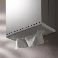 Диспенсер бумажных полотенец Keuco Collection Moll 12785010100, 28.5 см, алюминий серебристый анодированный/белый - Gidratop.ru изображение