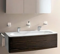 Раковина двойная Keuco Elegance New 31671 900002, 130х51 см - Gidratop.ru изображение