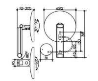 Настенное косметическое зеркало Keuco iLook_move 17612 019002 с сенсорной панелью - Gidratop.ru изображение