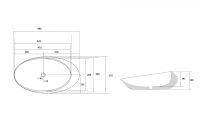 Раковина накладная ABBER Bequem AC2107MB черная матовая - Gidratop.ru изображение