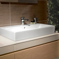 Раковина Villeroy&Boch Memento 51338LR1, 80 х 47 см, альпийский белый, на столешницу - Gidratop.ru изображение