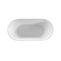 Ванна акриловая Vincea VBT-426-1700 1700*800*580, цвет белый, щелевой перелив - Gidratop.ru изображение