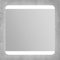 Зеркало с встроенным светильником и кнопочным выключателем SPC-CEZ-700-700-LED-BTN, 12W, 220-240V, 700x30x700 - Gidratop.ru изображение