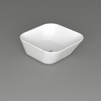 Раковина-чаша 42х42х16.5 см, без отв., цвет: белый - Gidratop.ru изображение