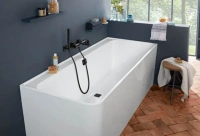 Ванна Villeroy&Boch Collaro UBA180COR9CS00VN01, 180 x 80 см, белый alpin/Black Matt - Gidratop.ru изображение