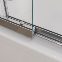Душевая шторка на ванну CEZARES SLIDER-VF-11-90/150-C-Cr - Gidratop.ru изображение