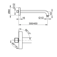 Душевая система Keuco Ixmo 59602010002, термостатическая, на 2 потребителя, цвет хром - Gidratop.ru изображение