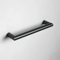 Поручень Keuco Reva 12807370000, 30 см, цвет черный матовый - Gidratop.ru изображение