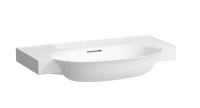 Раковина Laufen New Classic 8.1385.5.400.109.1 80 х 48 х 16.5 см, SaphirKeramik, LCC, без отверстия, белый глянцевый - Gidratop.ru изображение
