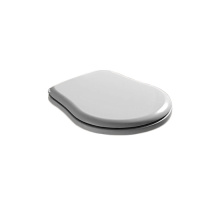 Сиденье для унитаза, цвет: белый/хром - Gidratop.ru изображение