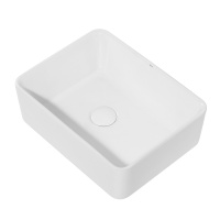 Раковина накладная ABBER Rechteck AC2212 белая - Gidratop.ru изображение