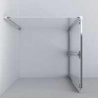 Душевой уголок Garda VSR-1G9080CH, 800*900, хром, стекло шиншилла - Gidratop.ru изображение