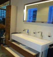 Раковина Keuco Edition 300 30370 310002 125х52,5 см двойная на 1 отверстие - Gidratop.ru изображение