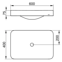 Раковина Keuco Edition 400 31570317500 60 см, белый - Gidratop.ru изображение