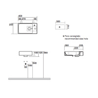 Раковина 45х25 см, 1 отв., цвет: белый - Gidratop.ru изображение