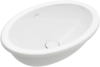 Раковина Villeroy&Boch Loop & Friends 50.5 х 36.5 см, встраиваемая сверху, альпийский белый, 4A610001 - Gidratop.ru изображение