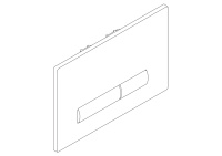 Кнопка смыва BelBagno GENOVA, цвет-белый - Gidratop.ru изображение