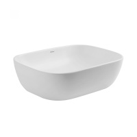 Раковина накладная ABBER Rechteck AC2200MW белая матовая - Gidratop.ru изображение