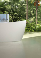 Ванна Solid Surface Vincea VBT-6S03MW, 1700*800*630, белый мат., слив-перелив в комплекте - Gidratop.ru изображение