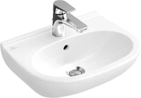 Раковина Villeroy&Boch O.novo 55 х 37 см, подвесная, альпийский белый, 51665501 - Gidratop.ru изображение
