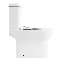 Унитаз-компакт безободковый BelBagno STEAM BB130CPR/SC/BB130T - Gidratop.ru изображение