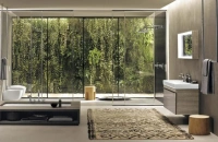 Раковина Geberit Citterio 500.553.01.1, 120 х 50 см, белая - Gidratop.ru изображение