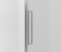 Душевой уголок Slim-N VSR-4SNP9011CL, 1100*900, хром, стекло прозрачное - Gidratop.ru изображение