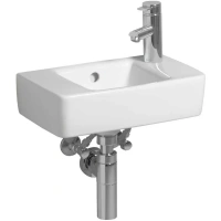 Раковина Geberit Renova 272140000 Plan, 40 х 25 см, белая - Gidratop.ru изображение