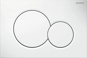 Кнопка смыва Geberit Sigma 01 115.770.11.5 Type белая, пластик