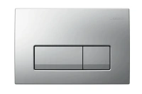 Клавиша смыва Geberit Delta 115.119.46.1 50, матовый хром - Gidratop.ru изображение