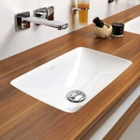 Раковина Villeroy&Boch Loop&Friends, 61,5 х 39 см, встраиваемая снизу, альпийский белый 61632001 - Gidratop.ru изображение