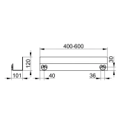Полка для душа Keuco 24953510100, цвет белый - Gidratop.ru изображение