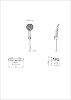 Смеситель для душа с термостатом WONZON & WOGHAND INN1, Белый матовый (WW-B3013-A-MW) - Gidratop.ru изображение