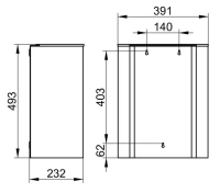 Ведро для мусора Keuco Plan 14988070000, 30 л, нержавеющая сталь - Gidratop.ru изображение