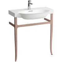 Консоль под раковину Laufen New Classic 4.0607.2.085.629.1 80 см, цвет орех - Gidratop.ru изображение