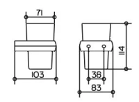 Стакан для щеток Keuco Edition Palais 40050 013000 - Gidratop.ru изображение