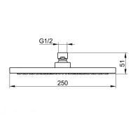 Душевая система Keuco Ixmo 59602010001, термостатическая, на 2 потребителя, цвет хром - Gidratop.ru изображение