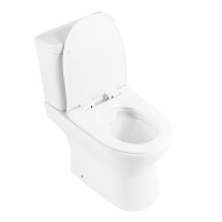 Унитаз-компакт безободковый BelBagno STEAM BB130CPR/SC/BB130T - Gidratop.ru изображение