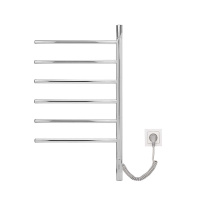 Полотенцесушитель электрический Vincea VTD-1S2CE 43х80, хром, таймер - Gidratop.ru изображение