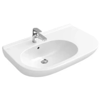 Раковина Villeroy&Boch O.novo, 80 х 49 см, подвесная, альпийский белый, 51608001 - Gidratop.ru изображение