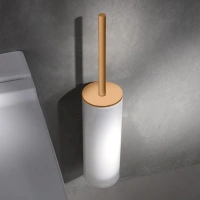 Ершик для унитаза Keuco Edition 400 11564039000, подвесной, цвет бронза шлифованная - Gidratop.ru изображение