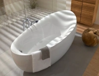 Ванна акриловая Villeroy&Boch Aveo UBQ194AVE9T1V-01, 190 x 95 см, alpin, бесшовная - Gidratop.ru изображение