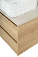 Столешница из керамогранита 1000x460 KEP-100-MCO Marmo Crema Opaco - Gidratop.ru изображение