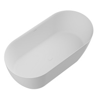 Ванна из искусственного камня Solid Surface CEZARES CZR-RELAX-150-75-57-SSB - Gidratop.ru изображение