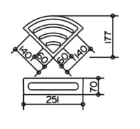 Корзинка для губки Keuco Elegance New 11657 010000, хром/ белый - Gidratop.ru изображение