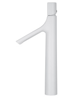 Смеситель для раковины высокий WONZON & WOGHAND The ONE, Белый матовый (WW-H1011-MW) - Gidratop.ru изображение