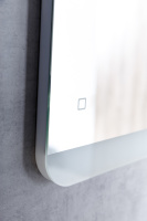 Зеркало с встроенным светильником и сенсорным выключателем SPC-CEZ-700-600-LED-TCH, 12W, 220-240V, 700x30x600 - Gidratop.ru изображение