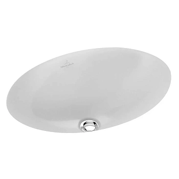 Раковина Villeroy&Boch Loop&Friends 61611001, 50 х 36 см, с переливом, альпийский белый