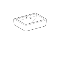 Раковина Geberit Renova Plan 275150000, 50 х 38 см, белая - Gidratop.ru изображение